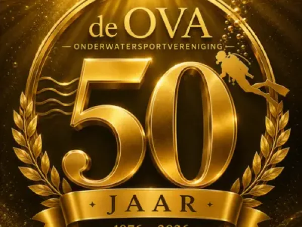 De OVA 50 jaar in gouden laurier